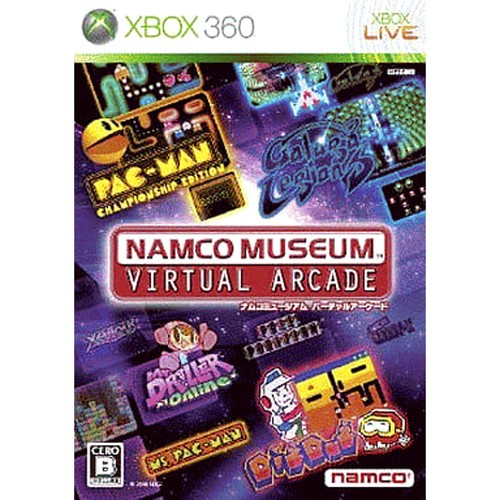 Namco museum virtual arcade - namco,