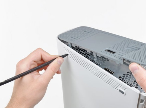Xbox 360 grey top panel - top,